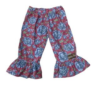 Matilda Jane wide leg ruffled ankle pants size 4